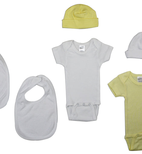 Newborn Baby 6 Piece Layette Set