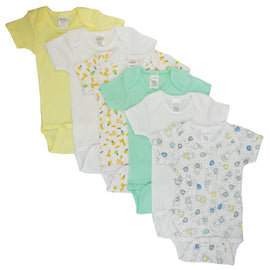 Boys' Printed Short Sleeve 6 Pack