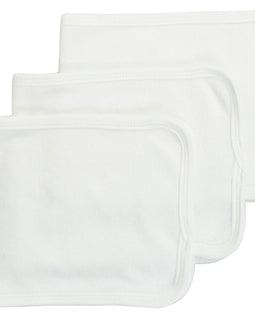 Bambini Baby Burpcloth With White Trim (Pack of 3)