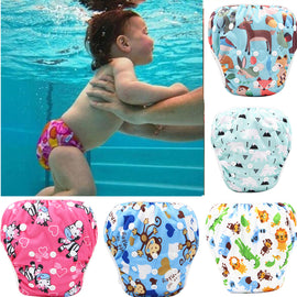 2021 New Baby Swim Diapers Waterproof Adjustable Cloth Diapers Pool