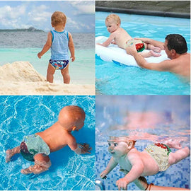 2023 New Baby Swim Diapers Waterproof Adjustable Cloth Diapers Pool