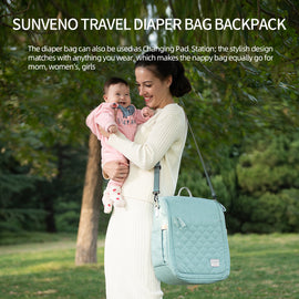 Portable Diaper Bag Backpack