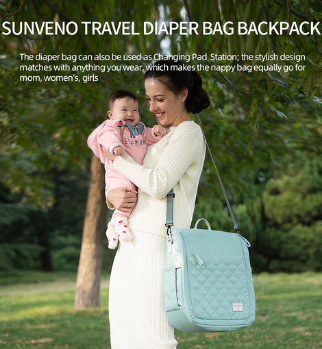 Portable Diaper Bag Backpack