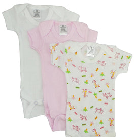 Bambini Girls' Printed Short Sleeve Variety Pack