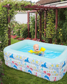 Indoor & Outdoor Inflatable Swim Pool for Kids