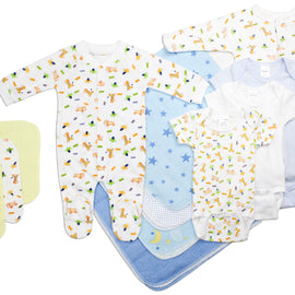 Bambini Newborn Baby Boy 13 Pc Layette Baby Shower Gift Set