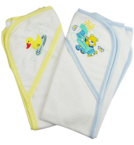 Infant Hooded Bath Towel (Pack of 2)