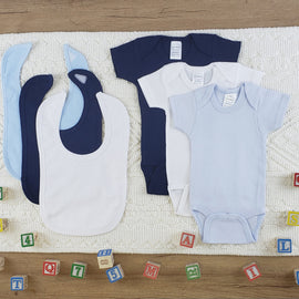 Bambini 6 Pc Layette Baby Clothes Set