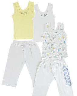 Boys Tank Tops and Track Sweatpants