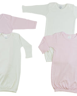 Infant Gowns - 4 Pack