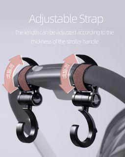 Baby Stroller Hooks Diaper Bag Hanger Stroller Accessories