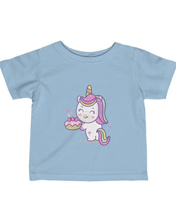 Unicorn Loves Strawberry Shortcake Girls Tee