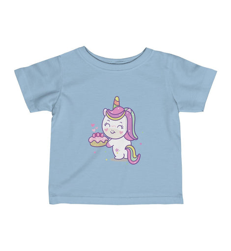 Unicorn Loves Strawberry Shortcake Girls Tee