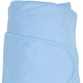 Miracle Blanket 15799 Solid Blue Baby Swaddle Blanket